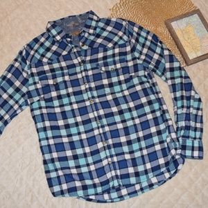 Jachs Girlfriend Flannel Button Up Shirt